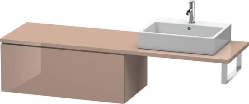 Duravit L-Cube Unterschrank für Konsole Breite 820mm, Tiefe 547mm, 1 Auszug, Grifflos, LC583408686 von Duravit