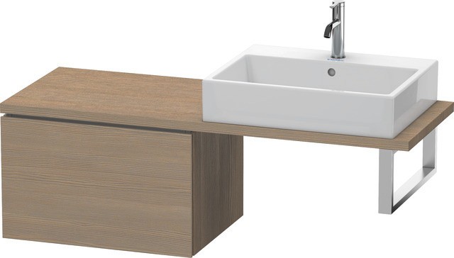 Duravit L-Cube Unterschrank für Konsole Eiche Terra Matt 620x477x400 mm - LC5823035350A00 LC5823035350A00 von Duravit