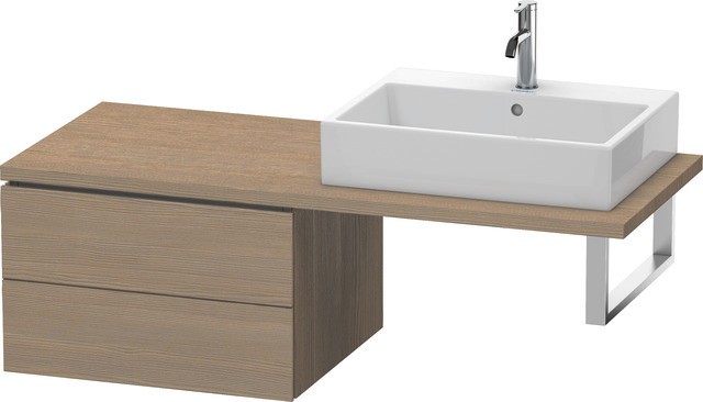 Duravit L-Cube Unterschrank für Konsole Eiche Terra Matt 620x547x400 mm - LC5838035350A00 LC5838035350A00 von Duravit