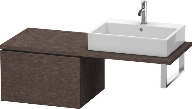 Duravit L-Cube Unterschrank für Konsole Eiche dunkel gebürstet Matt 620x547x400 mm - LC5833072720E00 LC5833072720E00 von Duravit