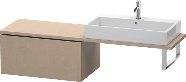 Duravit L-Cube Unterschrank für Konsole Leinen Matt 820x547x400 mm - LC5834075750A00 LC5834075750A00 von Duravit