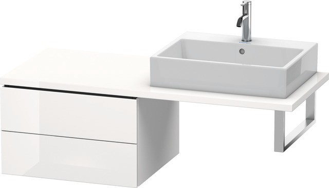 Duravit L-Cube Unterschrank für Konsole Weiß Hochglanz 620x547x400 mm - LC5838022220E00 LC5838022220E00 von Duravit