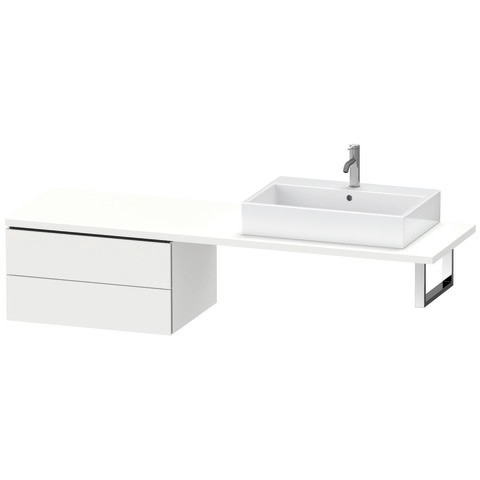 Duravit L-Cube Unterschrank für Konsole Weiß Matt 720x547x400 mm - LC5859018180A00 LC5859018180A00 von Duravit