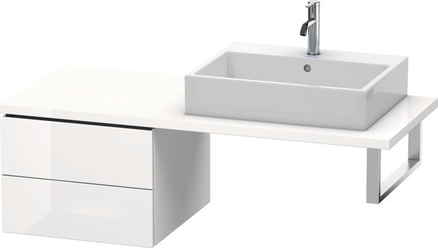 Duravit L-Cube Unterschrank für Konsole Weiß Supermatt 520x547x400 mm - LC583708484 LC583708484 von Duravit