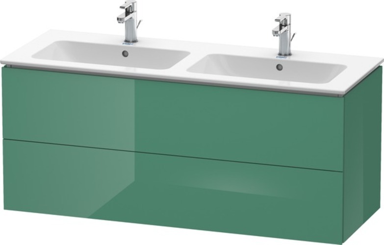 Duravit L-Cube Waschtischunterbau wandhängend, 2 Schubkästen, Breite: 1290mm, für Me by Starck 233613, LC625800303 Duravit L-Cube Waschtischunterbau wandhängend, 2 Schubkästen, Breite: 1290mm, für Me by Starck 233613, LC625800303 von Duravit