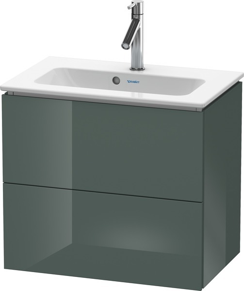 Duravit L-Cube Waschtischunterbau wandhängend Compact, 2 Schubkästen, Breite: 620mm, für Me by Starck 234263, LC625603838 Duravit L-Cube Waschtischunterbau wandhängend Compact, 2 Schubkästen, Breite: 620mm, für Me by Starck 234263, LC625603838 von Duravit