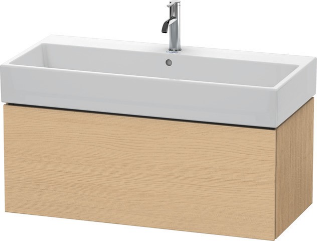 Duravit L-Cube Waschtischunterbau wandhängend Natur Eiche Matt 984x459x394 mm - LC6178030300A00 LC6178030300A00 von Duravit