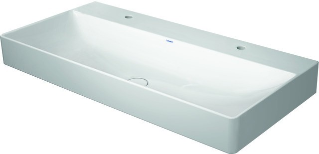 Duravit DuraSquare Waschtisch Weiß Hochglanz 1000 mm - 2353100072 2353100072 von Duravit