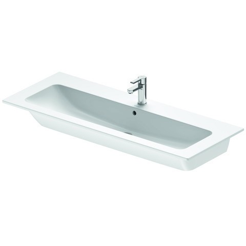 Duravit ME by Starck Waschtisch Weiß Seidenmatt 1230 mm - 2361123200 2361123200 von Duravit