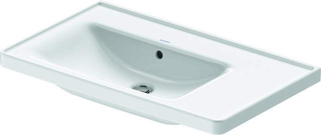 Duravit D-Neo Waschtisch Weiß Hochglanz 800 mm - 23698000601 23698000601 von Duravit