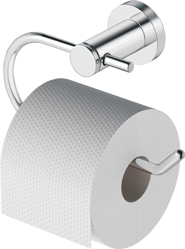 Duravit Papierrollenhalter D-Code, Toilettenpapierhalter für 1 Rolle, Klopapierhalter Wandmontage, Chrom, 165x165x99 mm von Duravit