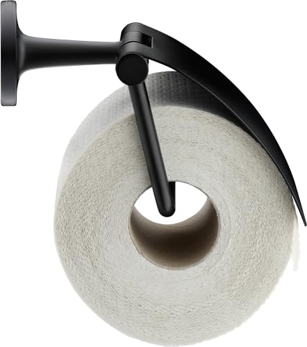 Duravit Papierrollenhalter Starck T, für 1 Rolle, Wandmontage, Schwarz Matt von Duravit