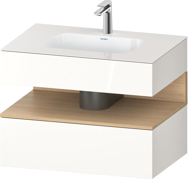 Duravit Qatego Einbauwaschtisch mit Konsolenwaschtischunterbau, 800x550x600mm, Nische Eiche Natur, QA4785030220000 Duravit Qatego Einbauwaschtisch mit Konsolenwaschtischunterbau, 800x550x600mm, Nische Eiche Natur, QA4785030220000 von Duravit