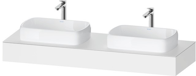 Duravit Qatego Konsole Weiß Matt 1600x550x170 mm - QA4808018180000 QA4808018180000 von Duravit