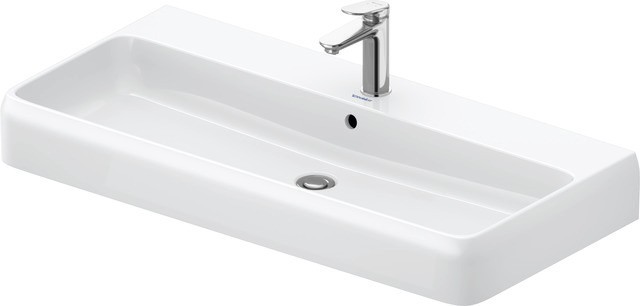 Duravit Qatego Waschtisch Weiß Hochglanz 1000 mm - 2382100027 2382100027 von Duravit