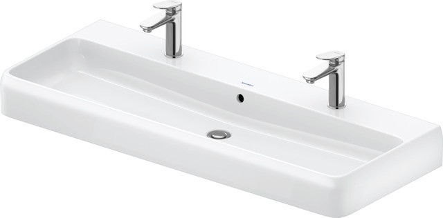 Duravit Qatego Waschtisch Weiß Hochglanz 1200 mm - 2382122026 2382122026 von Duravit