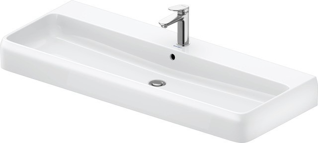 Duravit Qatego Waschtisch Weiß Hochglanz 1200 mm - 2382122027 2382122027 von Duravit