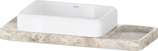 Duravit Qatego Waschtisch mit Konsole 1000x410x900 mm - D4800200 D4800200 von Duravit