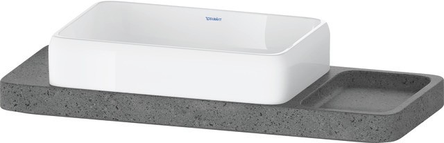 Duravit Qatego Waschtisch mit Konsole 1000x410x900 mm - D4800300 D4800300 von Duravit