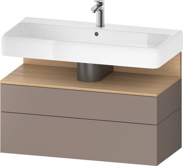 Duravit Qatego Waschtischunterbau, 1 Auszug und 1 Schublade, 990x470x590mm, Nische Eiche Natur, QA4395030430000 Duravit Qatego Waschtischunterbau, 1 Auszug und 1 Schublade, 990x470x590mm, Nische Eiche Natur, QA4395030430000 von Duravit