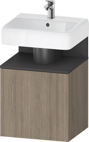 Duravit Qatego Waschtischunterbau wandhängend Eiche Terra Matt 490x420x645 mm - QA4077L49350000 QA4077L49350000 von Duravit