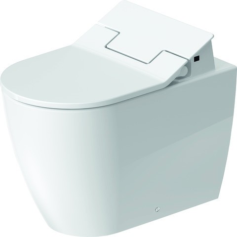 Duravit ME by Starck Stand WC für Dusch-WC Sitz Weiß Hochglanz 370x600x400 mm - 2169592000 2169592000 von Duravit