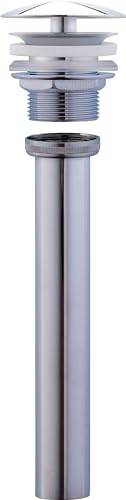 Duravit Universal Ablaufgarnitur mit Standard Gewindemaß 1 ¼ , Schaftventil für Waschbecken und Waschtische ohne Überlauf, Spülbeckenablauf in Chrom von Duravit