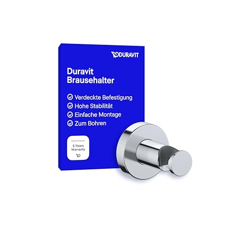 Duravit UV0620007010 Universal Brausehalter, Chrom von Duravit