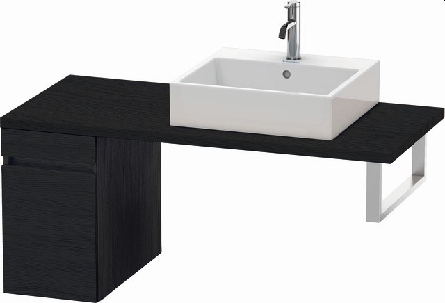 Duravit DuraStyle Unterschrank für Konsole Eiche Schwarz Matt 300x548x512 mm - DS533001616 DS533001616 von Duravit