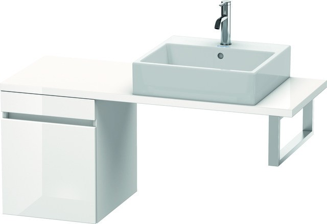 Duravit DuraStyle Unterschrank für Konsole Weiß & Basalt Hochglanz & Matt 400x478x512 mm - DS5321022 DS532102243 von Duravit