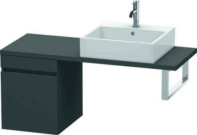 Duravit DuraStyle Unterschrank für Konsole Graphit Matt 400x478x512 mm - DS532104949 DS532104949 von Duravit