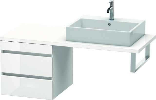 Duravit DuraStyle Unterschrank für Konsole Natur Eiche & Weiß Matt 500x548x512 mm - DS533703018 DS533703018 von Duravit