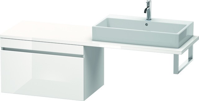 Duravit DuraStyle Unterschrank für Konsole Eiche Schwarz & Weiß Matt 800x548x512 mm - DS533401618 DS533401618 von Duravit