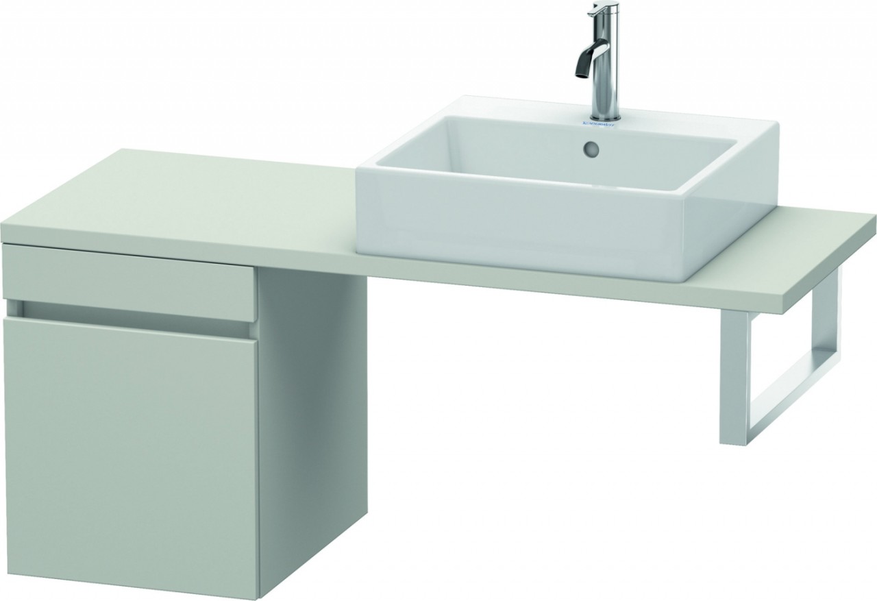 Duravit DuraStyle Unterschrank für Konsole Betongrau Matt 400x478x512 mm - DS532100707 DS532100707 von Duravit