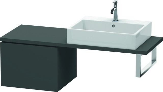 Duravit L-Cube Unterschrank für Konsole Graphit Matt 520x477x400 mm - LC582204949 LC582204949 von Duravit