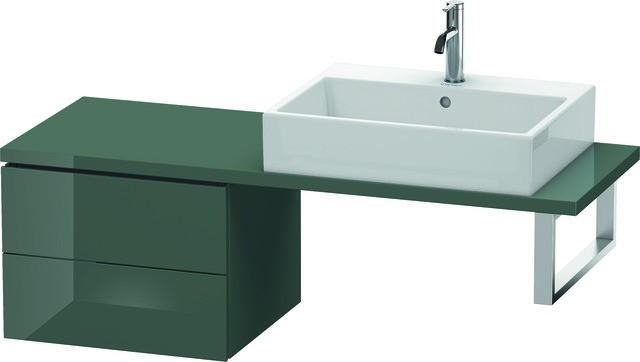 Duravit L-Cube Unterschrank für Konsole Dolomiti Grau Hochglanz 520x477x400 mm - LC582703838 LC582703838 von Duravit