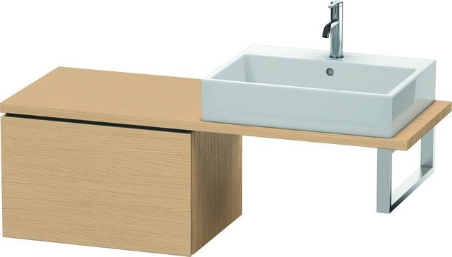 Duravit L-Cube Unterschrank für Konsole Natur Eiche Matt 620x477x400 mm - LC582303030 LC582303030 von Duravit