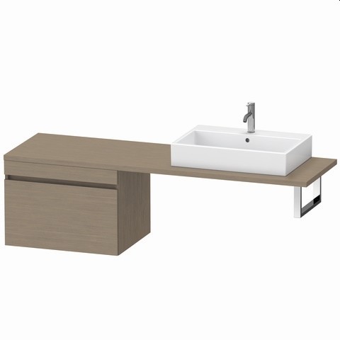 Duravit DuraStyle Unterschrank für Konsole Eiche Terra Matt 700x548x512 mm - DS535403535 DS535403535 von Duravit