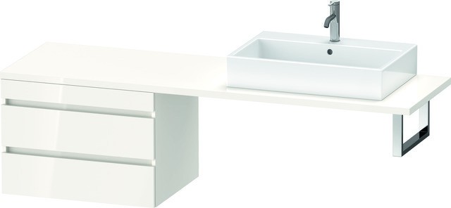 Duravit DuraStyle Unterschrank für Konsole Natur Eiche & Weiß Matt 700x548x512 mm - DS535903018 DS535903018 von Duravit