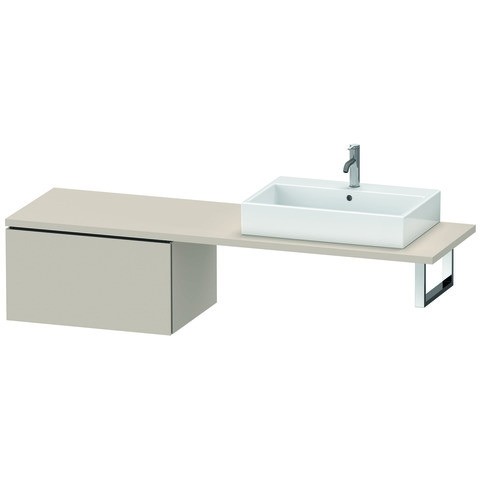 Duravit L-Cube Unterschrank für Konsole Taupe Matt 720x547x400 mm - LC585409191 LC585409191 von Duravit