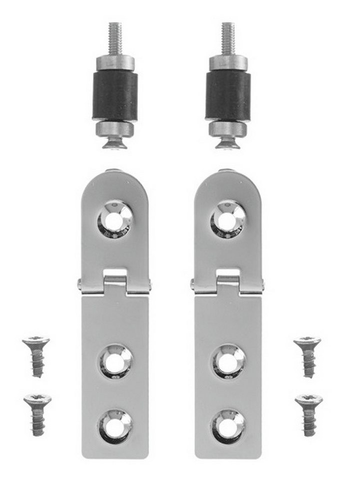 Duravit Urinaldeckel, Scharnierpaar für Urinaldeckel - Chrom von Duravit