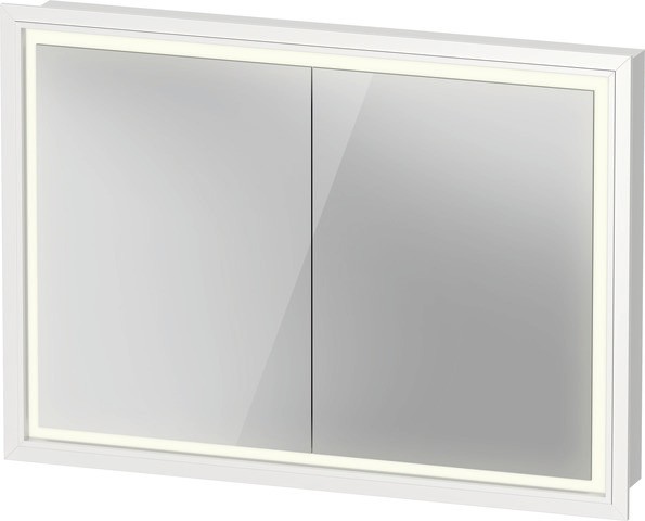 Duravit Vitrium Spiegelschrank Weiß 1000x155x700 mm - VT7652018181000 VT7652018181000 von Duravit
