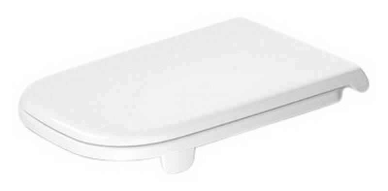 Duravit WC-Sitz D-Code, Vital m. durchgehender Scharnierwelle o. Absenkautomatik 485 x 361 von Duravit