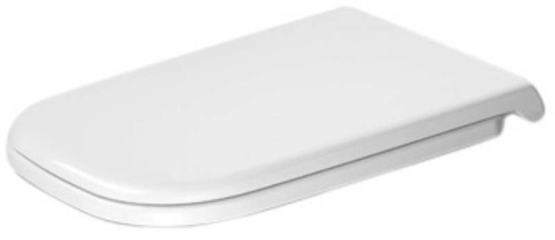 Duravit WC-Sitz DURAVIT 0060310000 WC-Sitz D-Code weiß ohne Absenkautomatik Scharnier von Duravit
