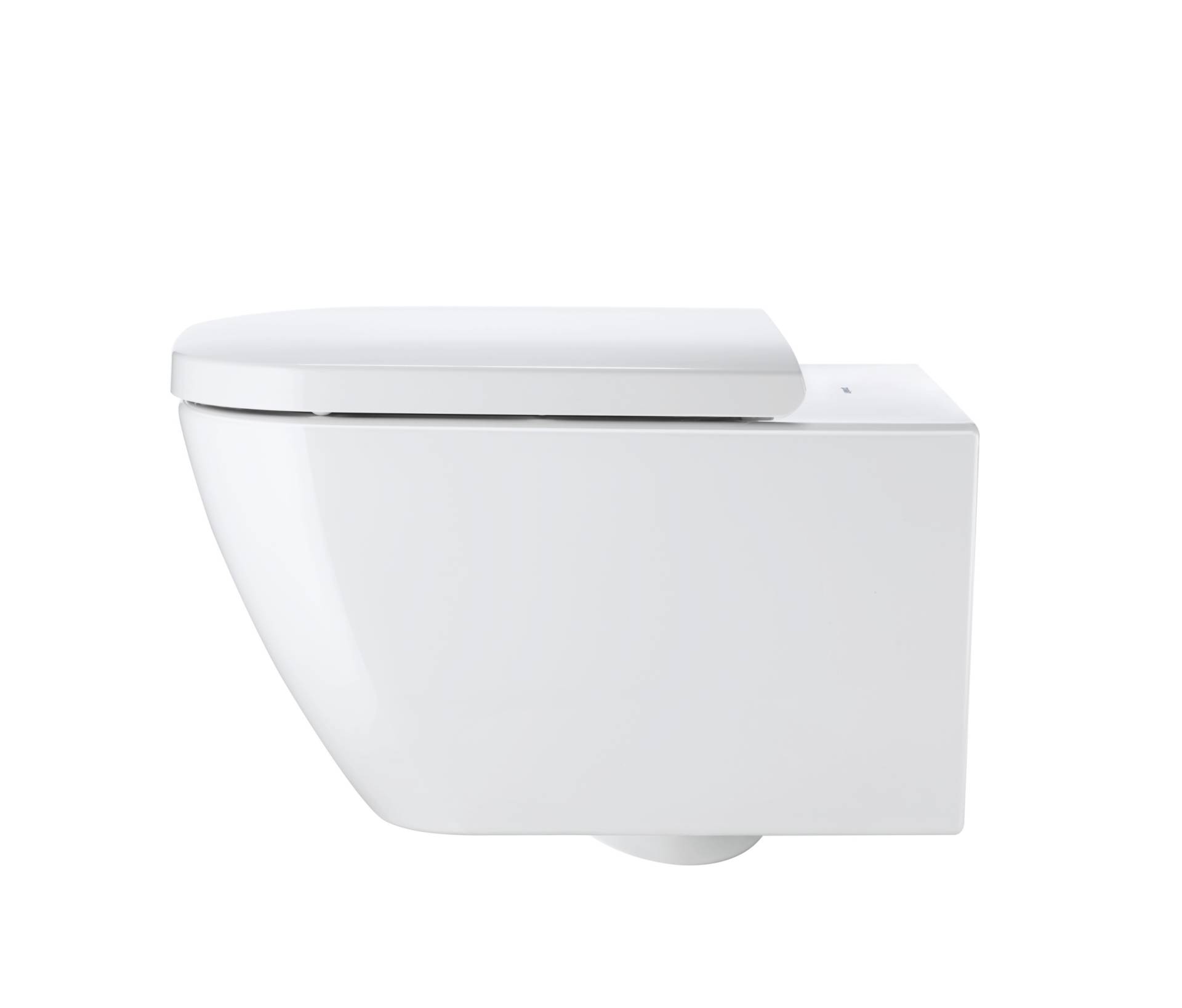 Duravit WC-Sitz Happy D.2 mit SoftClose Scharniere edelstahl, mit Absenkautomatik, 0064590000 von Duravit