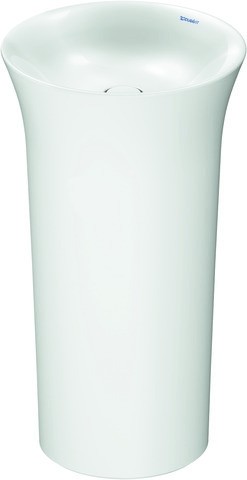 Duravit White Tulip Freistehender Waschtisch Weiß Hochglanz 500 mm - 2703500070 2703500070 von Duravit