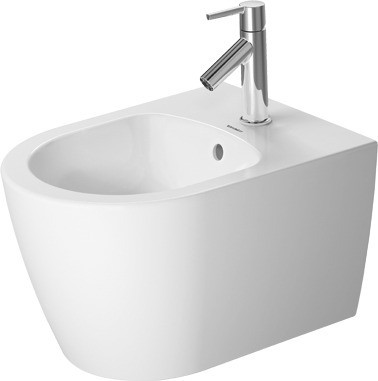 Duravit ME by Starck Wand Bidet Weiß Seidenmatt 480 mm - 2290153200 2290153200 von Duravit