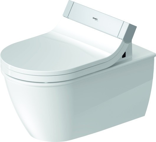 Duravit Darling New Wand WC für Dusch-WC Sitz Weiß Hochglanz 365x625x345 mm - 2544590000 2544590000 von Duravit