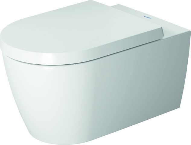 Duravit ME by Starck Wand WC Weiß Hochglanz / Weiß Seidenmatt 570 mm - 25280926001 25280926001 von Duravit