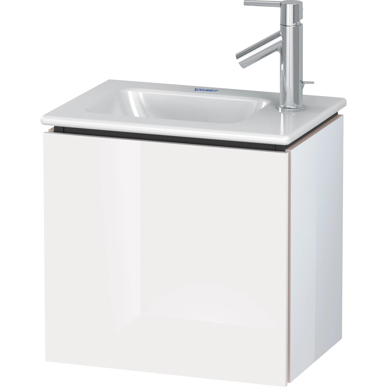 Duravit Waschbeckenunterschrank L-Cube Weiß Hochglanz 42 cm von DURAVIT